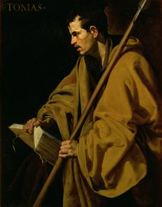 El Apóstol Santo Tomás, c.1619-20 de Diego Velázquez